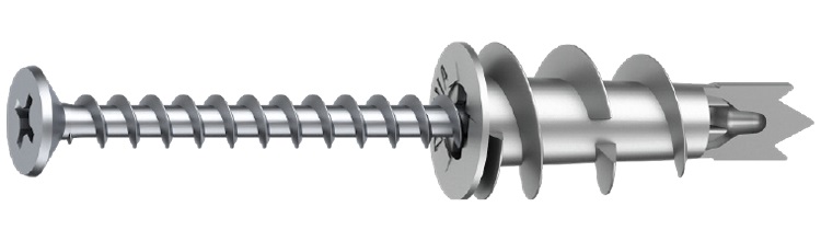 GIPSPLUGG M.SKRUV 12 MM EJOT METALL 4,5X35 MM 100P