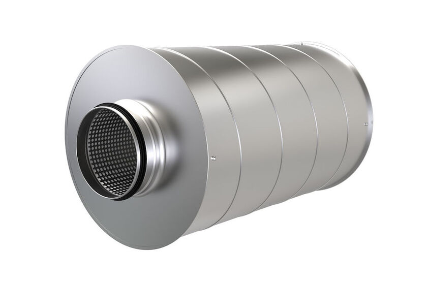 LJUDDÄMPARE E90 HCF-C 100 MM STENULL 630 900 MM
