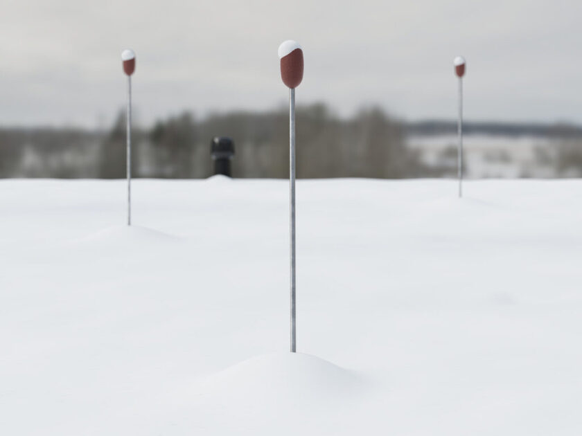 SNÖDJUPSMARKÖR GÄNGSTÅNG WELAND 1M TOPP