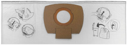 DAMMPÅSE TILL VC2012L FLEECE MAKITA 5-PACK