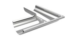 RÄNNVINKEL YTTER PLANNJA ZINK MAGNESIUM 100 MM