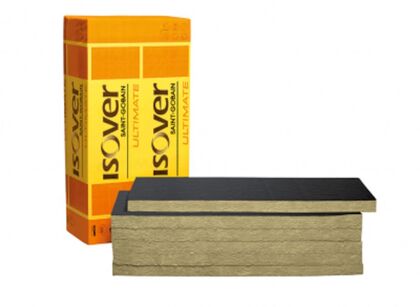 SKIVA U-PROTECT 4.0 BLACK ISOVER 100 MM 600X1200