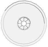 BRICKA SJÄLVLÅSANDE FÖR LIMSPIK 2,7 GALV 30 MM