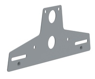 FALSFÄSTE 2 RÖR PLANNJA MÖRKGRÅ 20