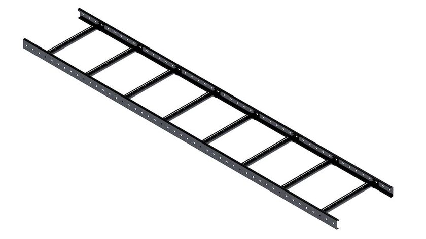 TAK- & FASADSTEGE CWL SVART 2400 MM