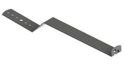 BANDFÄSTE SLÄTA TAKPANNOR  CWL TEGELRÖD