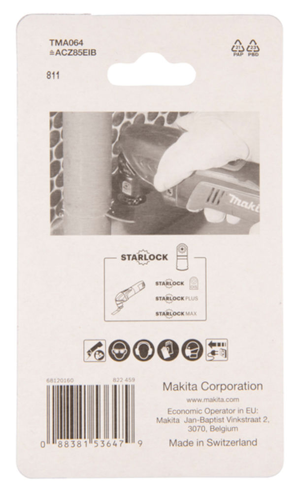 MULTIBLAD TMA064 STARLOCK MAKITA BIM 85 MM