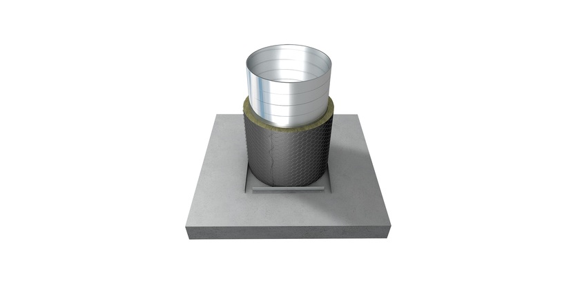NÄTMATTA CONLIT SVART FOLIE ROCKWOOL 50 MM 600X4500 MM