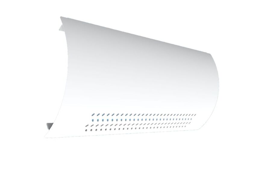 TEKNIKMODUL H FRÅNLUFT INTERIOR VIT 125 MM 1-PACK