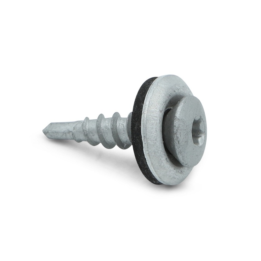 ÖVERLAPPSKRUV LÅG SKALLE NOVIPRO PROTECT 4 VIT 9010 4,8X23 250-PACK