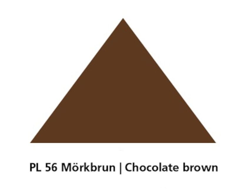 TÄCKBYGEL PLANNJA MÖRKBRUN 56 125 MM