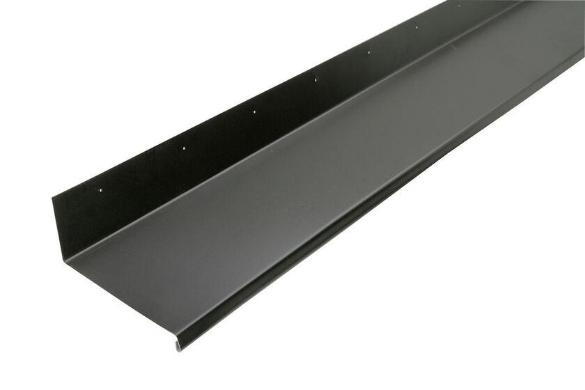 FÖNSTERBLECK 326340 ÖVER PLANNJA SVART 01 1200X40X0,6 MM