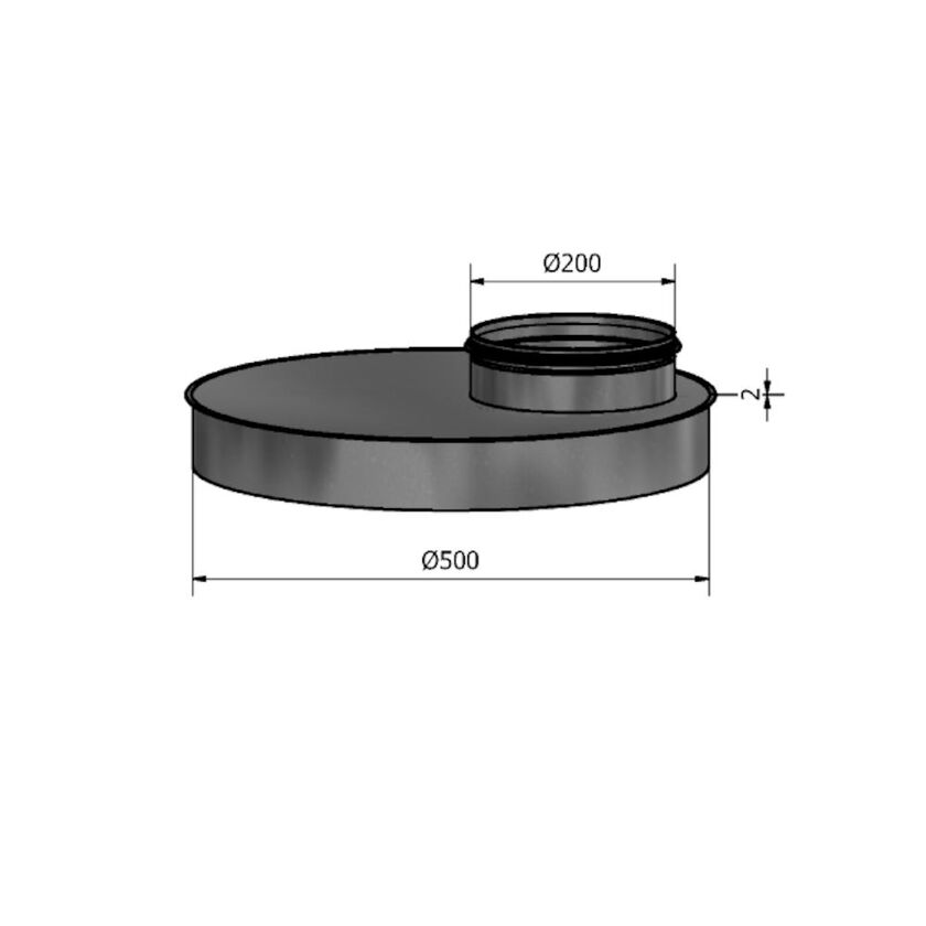REDUKTION HFEM MUFF-NIPPEL FZ 500-200 MM