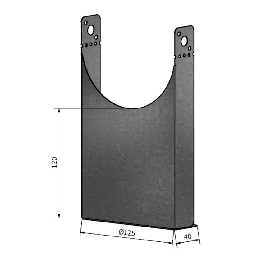 KANALSTÖD 120 125 MM