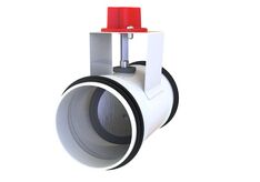 SPJÄLL VRID HISC KLASS 3 VIT 100 MM