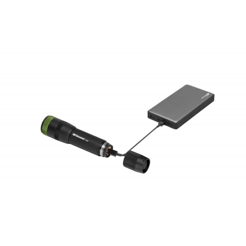 FICKLAMPA GP DISCOVERY RECHARGE 1000LM