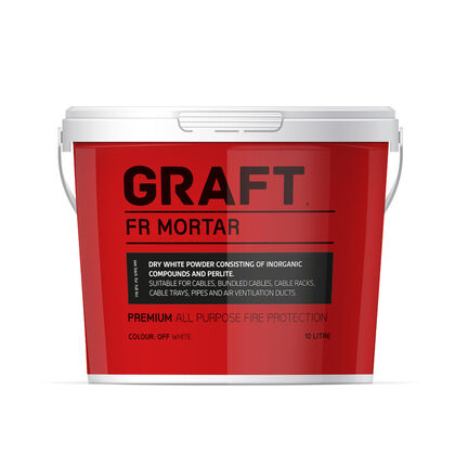 BRANDSKYDDSMASSA GRAFT FR 10KG