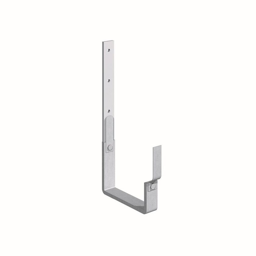 RÄNNKROK REKTANGULÄR RHEINZINK BLUE GREY 120 MM
