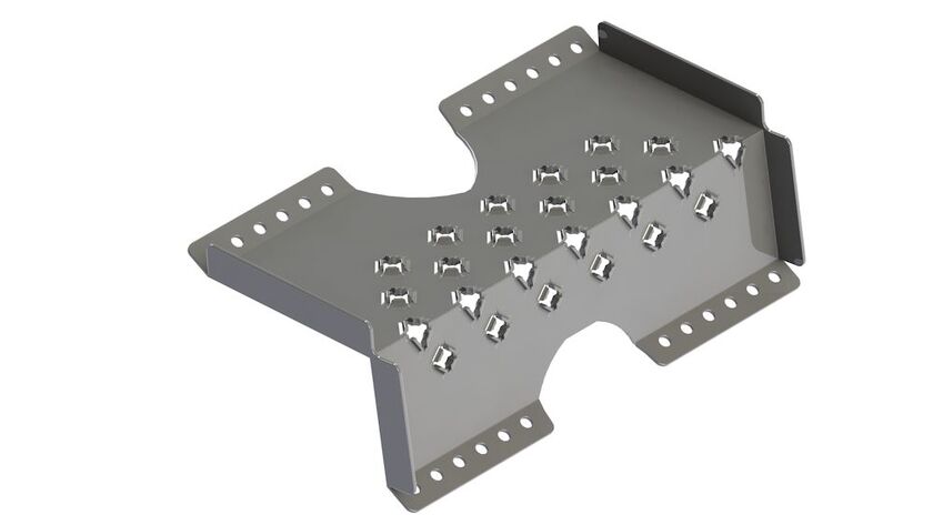 TAKSTEG PROFILERADE PLÅTTAK CWL FZV