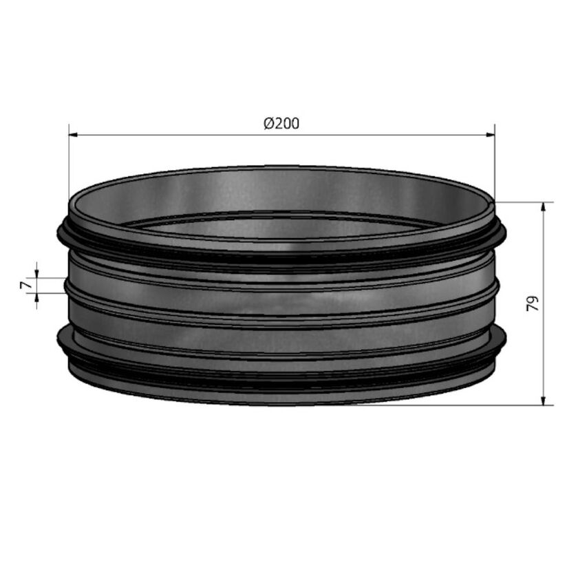 NIPPEL HI ZM120 200 MM