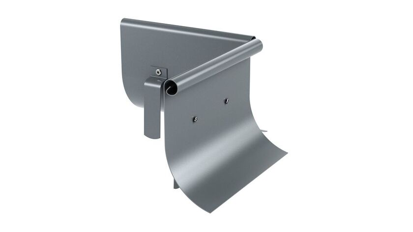 ÖVERSPOLNINGSSKYDD INNER PLANNJA ALUMINIUM MÖRKGRÅ 20 125MM