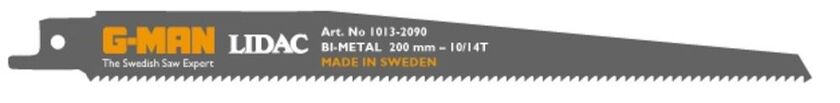 TIGERSÅGBLAD METALL 10/14TPI 200 MM 5-PACK