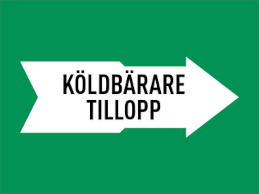 MÄRKBAND KÖLDBÄRARE TILLOPP 160 MM 5000 MM