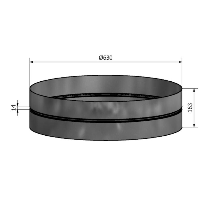 MUFF HM FZ 630 MM