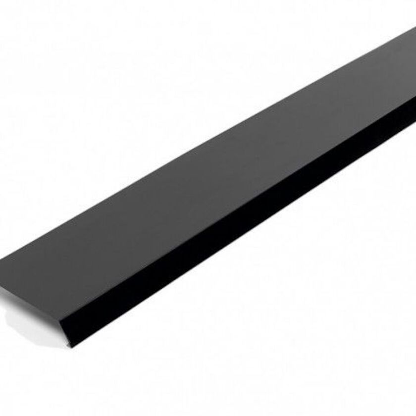 FOTPLÅT N/G ARMAT MÖRKRÖD 135X60 2000 MM