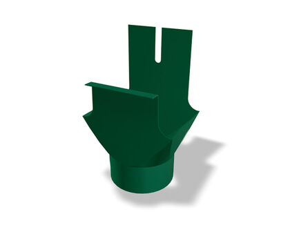 OMVIKNINGSKUPA REKT PREFA MOSSGRÖN 333 100 MM