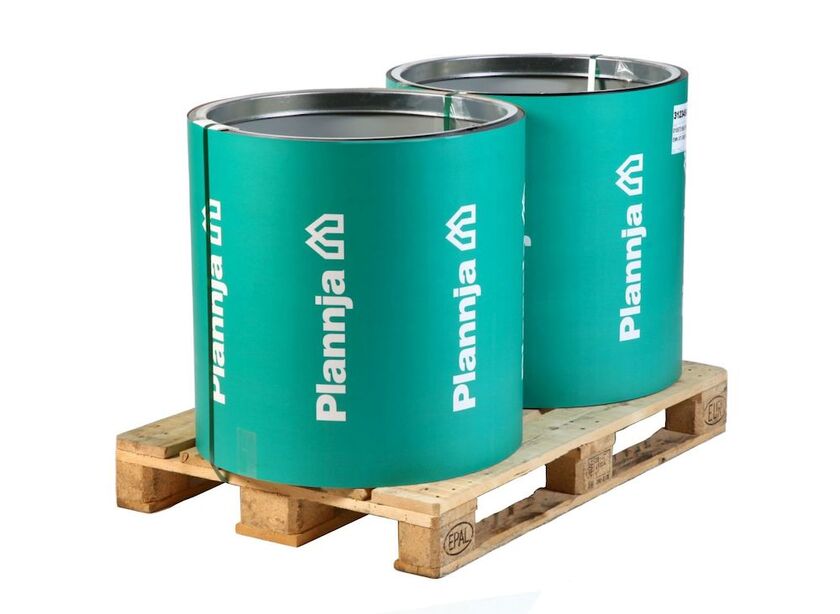 PLÅT RULLE GC PRO BT EMK FO SVART 01 670X0,6 MM