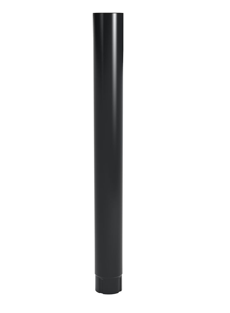 STUPRÖR PLANNJA MATTSVART 8701 100 MM 4 M