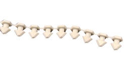 PLASTSTIFT B1 GRÅ 1000-PACK