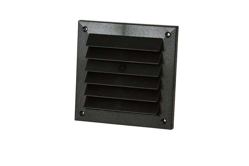 YTTERVÄGGSGALLER FRESH SVART 150X150 MM