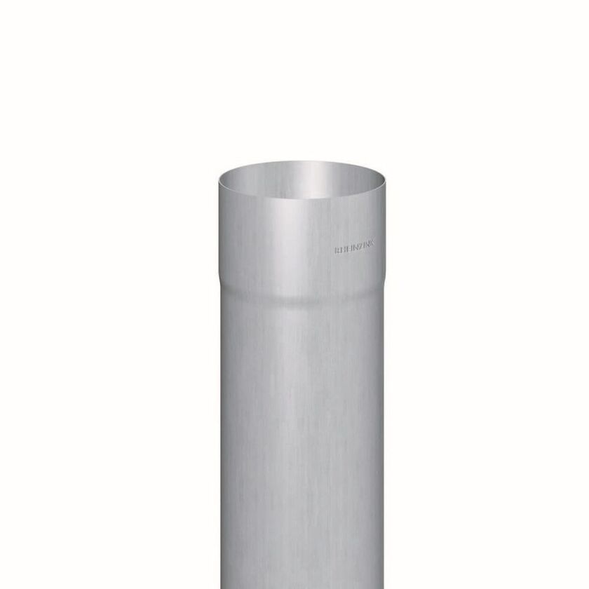 STUPRÖR RHEINZINK 120 2M CL BRIGHT ROLLED