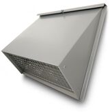 YTTERVÄGGSKÅPA VK ZINKGRÅ 125 MM