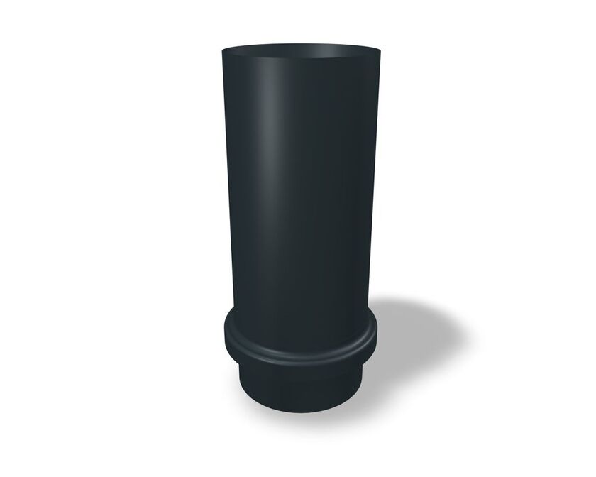 BRUNNSUTKASTARE PREFA P10 ANTRACITGRÅ 80 MM