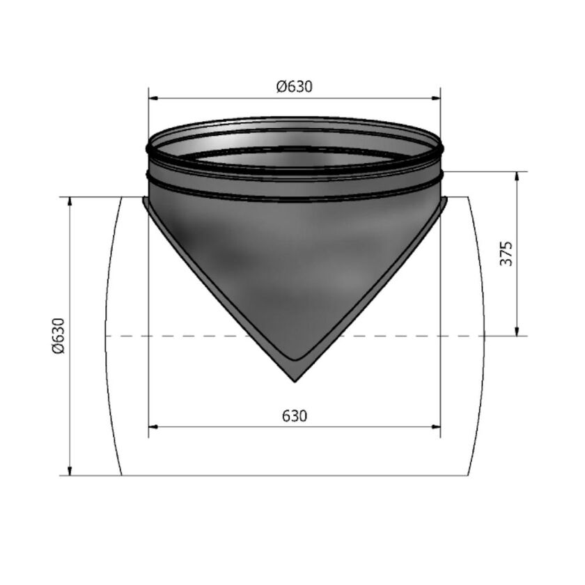 PÅSTICK HPS FZ 630-630 MM