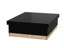 TAKLUCKA TYP8 PLANNJA PAPP SVART 01 700X900 MM