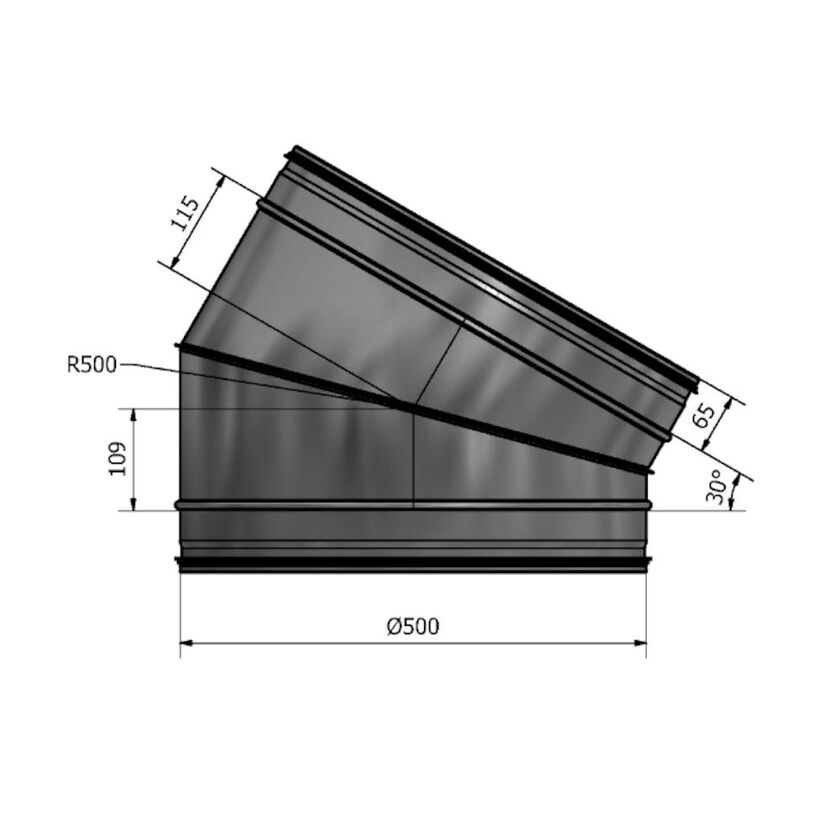 BÖJ HV 30 GR FZ 500 MM