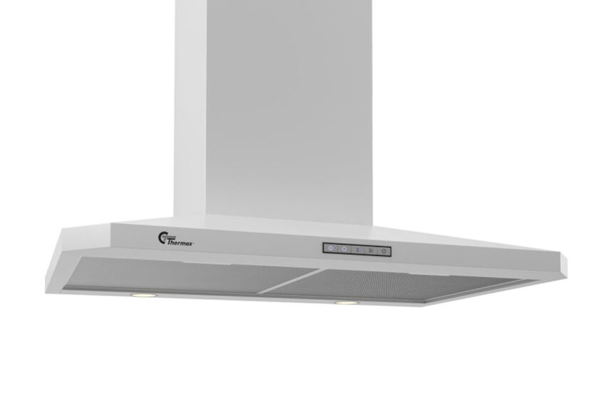 SPISFLÄKT DECOR 787 VIT MED MOTOR VÄGG 70 CM