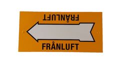 MÄRKSKYLT FRÅNLUFT