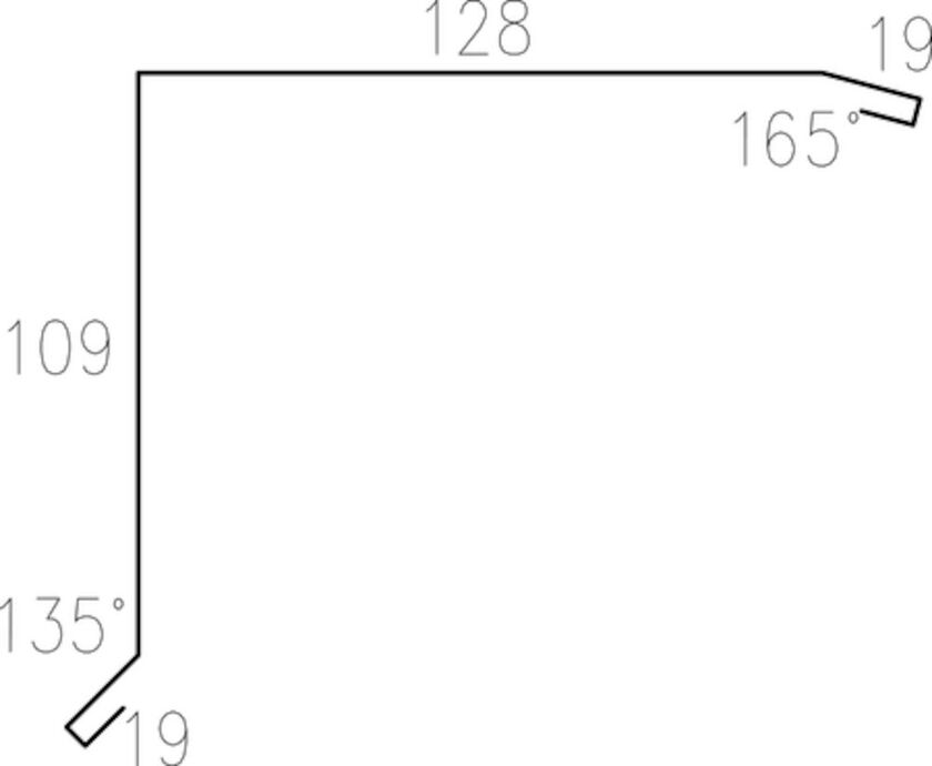 GAVELBESLAG 327435 PLANNJA HC25 BRRÖ 42 2M 128X109