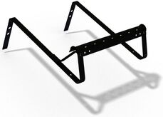 TAKSTEG 2-KUPIG BETONG CWL ANTRACITGRÅ