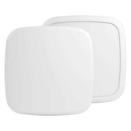 FRÅNLUFTSDON LUMO KVADRAT M FJÄDER CLEANVENT 100MM