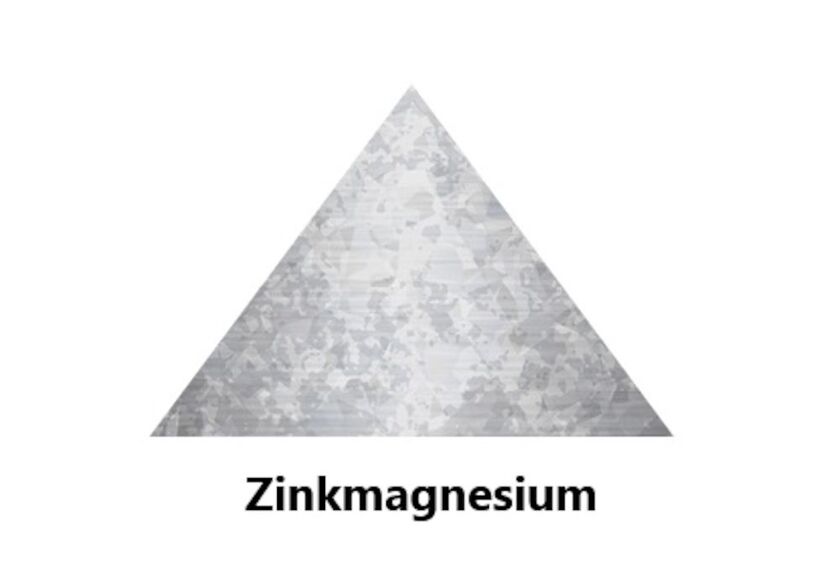 RÄNNVINKEL YTTER 45° PLANNJA ZINKMAGNESIUM 150 MM