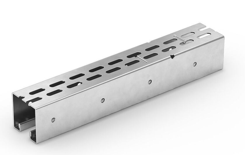 INFÄSTNINGSSKENA SOLSYSTEM WELAND SVART 2260 MM