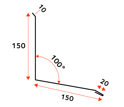 STÅNDSKIVA ARMAT GCR SVART 150 2000 MM
