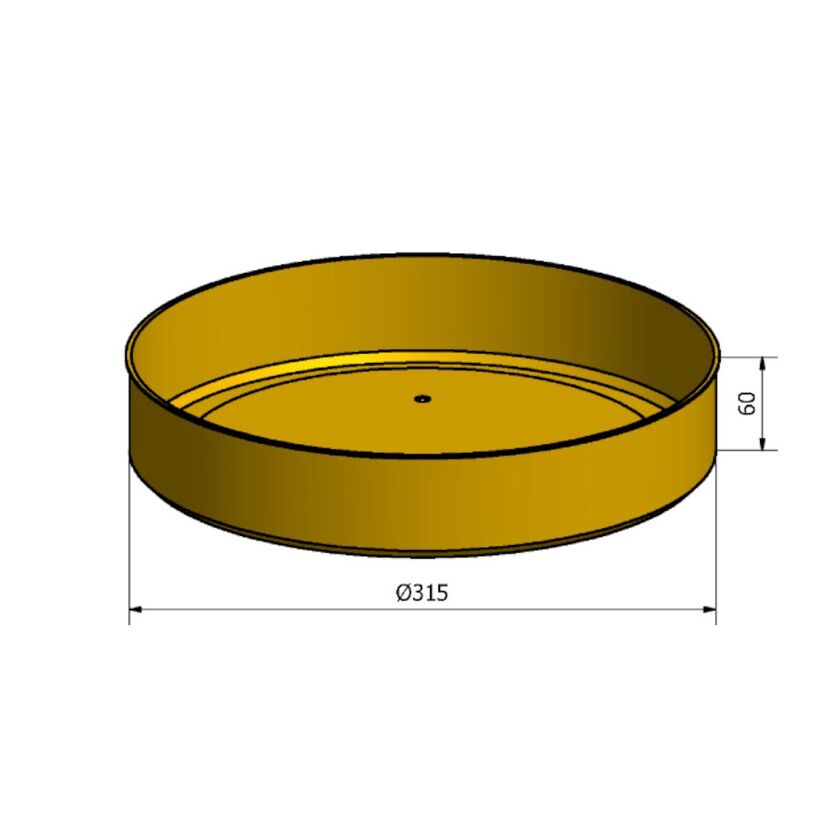 TÄCKLOCK PLAST 315 MM