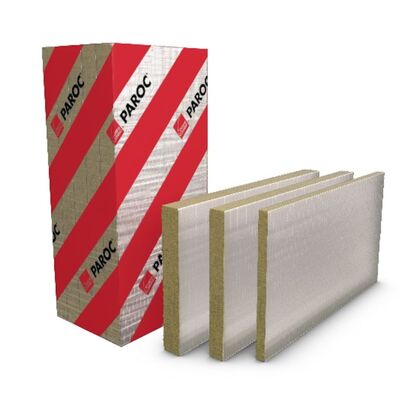 SKIVA PRO SLAB 640 ALUCOAT PAROC 100 MM 600X1200MM